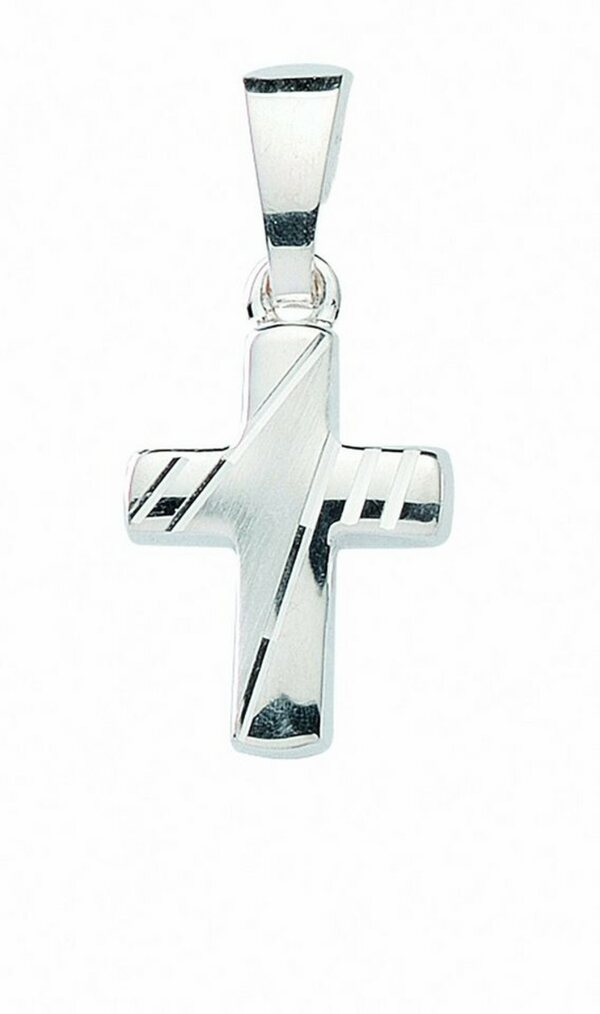 Bild 1 von Adelia´s Kettenanhänger 925 Silber Kreuz Anhänger, Silberschmuck für Damen & Herren