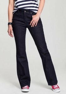 H.I.S Bootcut-Jeans High-Waist wassersparende Produktion durch OZON WASH