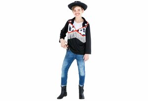 dressforfun Cowboy-Kostüm »Jungenkostüm Cowboy Hemd Sheriff«
