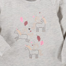 Bild 3 von Baby Mädchen Longsleeve mit Einhornprint
                 
                                                        Beige