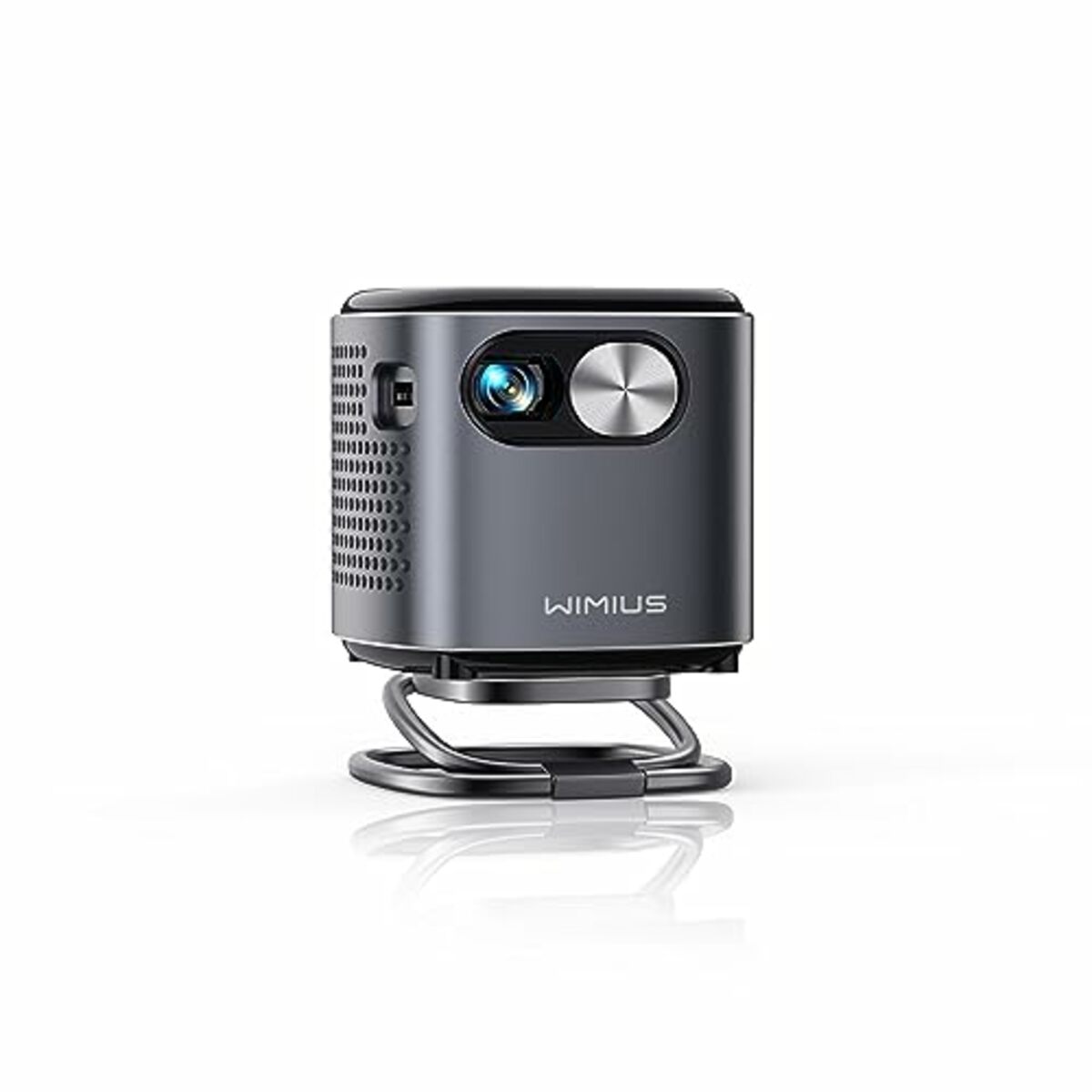 Bild 1 von Mini Beamer, DLP Ultrakurzdistanz Beamer mit Android TV, Eingebautem Akku, WiFi Bluetooth Portable Projektor Kompatibel mit Laptop/TV Stick/USB/HDMI, Beamer Handy für Outdoor & Heimkino