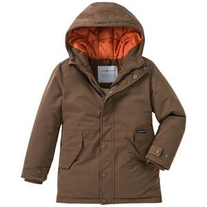 Jungen Parka mit Kapuze BRAUN