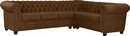 Bild 1 von Home affaire Chesterfield-Sofa Rysum, Chesterfield-Optik, langer Schenkel links oder rechts, Rot