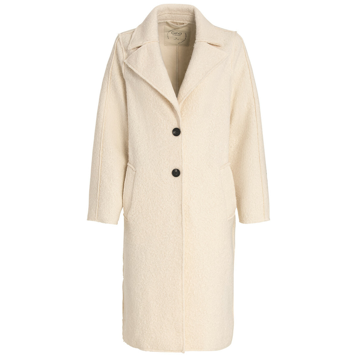 Bild 1 von Damen Mantel in Bouclé-Optik CREMEWEISS