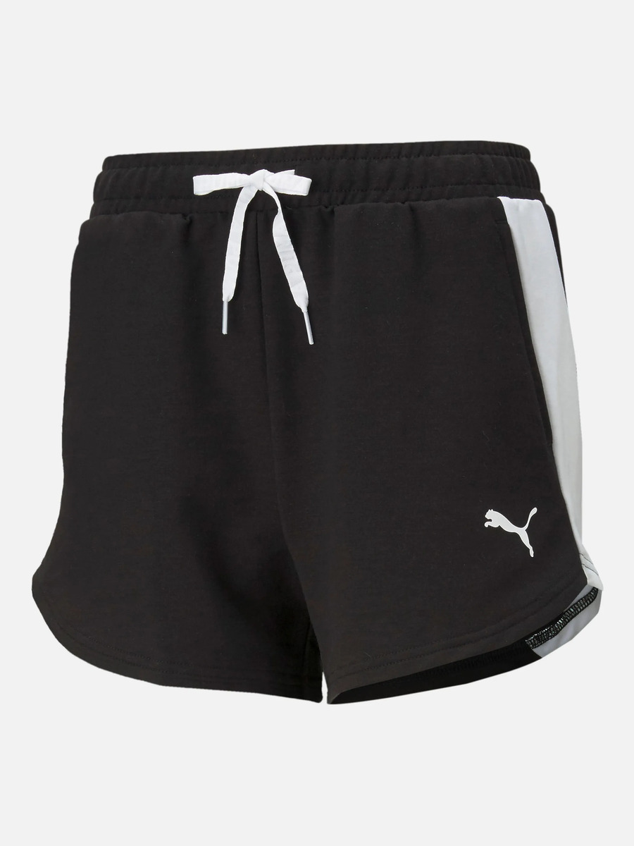 Bild 1 von Damen Sweatshorts mit Kontraststreifen
                 
                                                        Schwarz