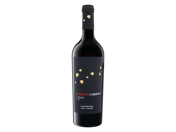 Bild 1 von Primitivo Cabernet Puglia IGT halbtrocken, Rotwein 2022 - Mindestbestellmenge: 6