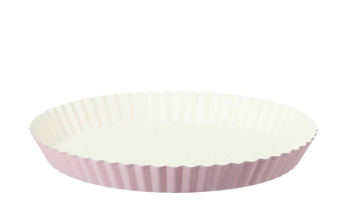 Bild 1 von for friends Tarteform rosa/pink Metall Maße (cm): H: 3  Ø: [28.0] Backen & Zubehör