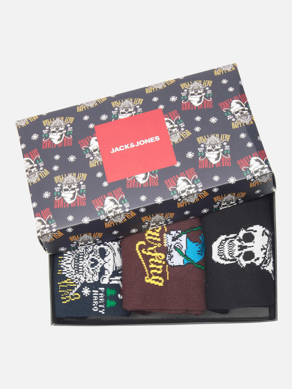 Bild 2 von Jack&Jones JACHERON SKULL SOCKS Socken mit Motiv
                 
                                                        Schwarz