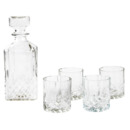 Bild 1 von Whiskey-Set 5tlg. 1 Glaskaraffe ca. 900 ml