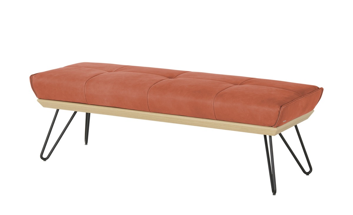 Bild 1 von KOINOR Hockerbank  Leder Dining System 4 braun Maße (cm): B: 170 H: 49 T: 54 Bänke