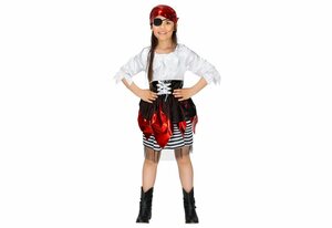 dressforfun Piraten-Kostüm »Mädchenkostüm Piratin Lilly Blaumarie«