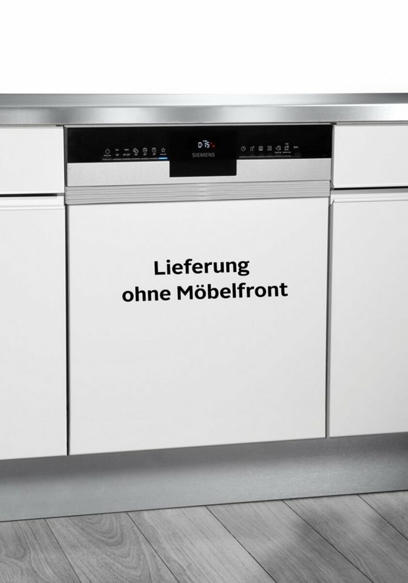 Bild 1 von SIEMENS teilintegrierbarer Geschirrspüler iQ300, SN53HS11TE, 13 Maßgedecke