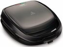 Bild 1 von Tefal 2-in-1-Sandwichmaker SW341B, 700 W, 2 herausnehmbare, antihaftbeschichtete Plattensets inklusive