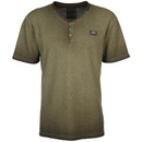 Bild 1 von Herren Henleyshirt in Used Optik
                 
                                                        Oliv