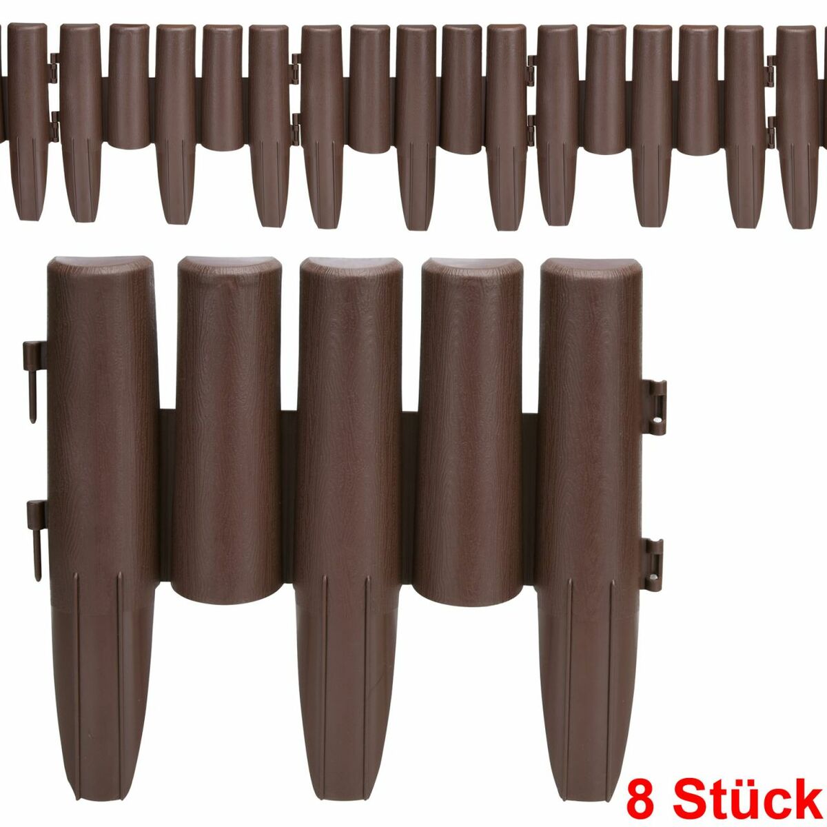 Bild 1 von Gardebruk® Beeteinfassung Braun 2,24m