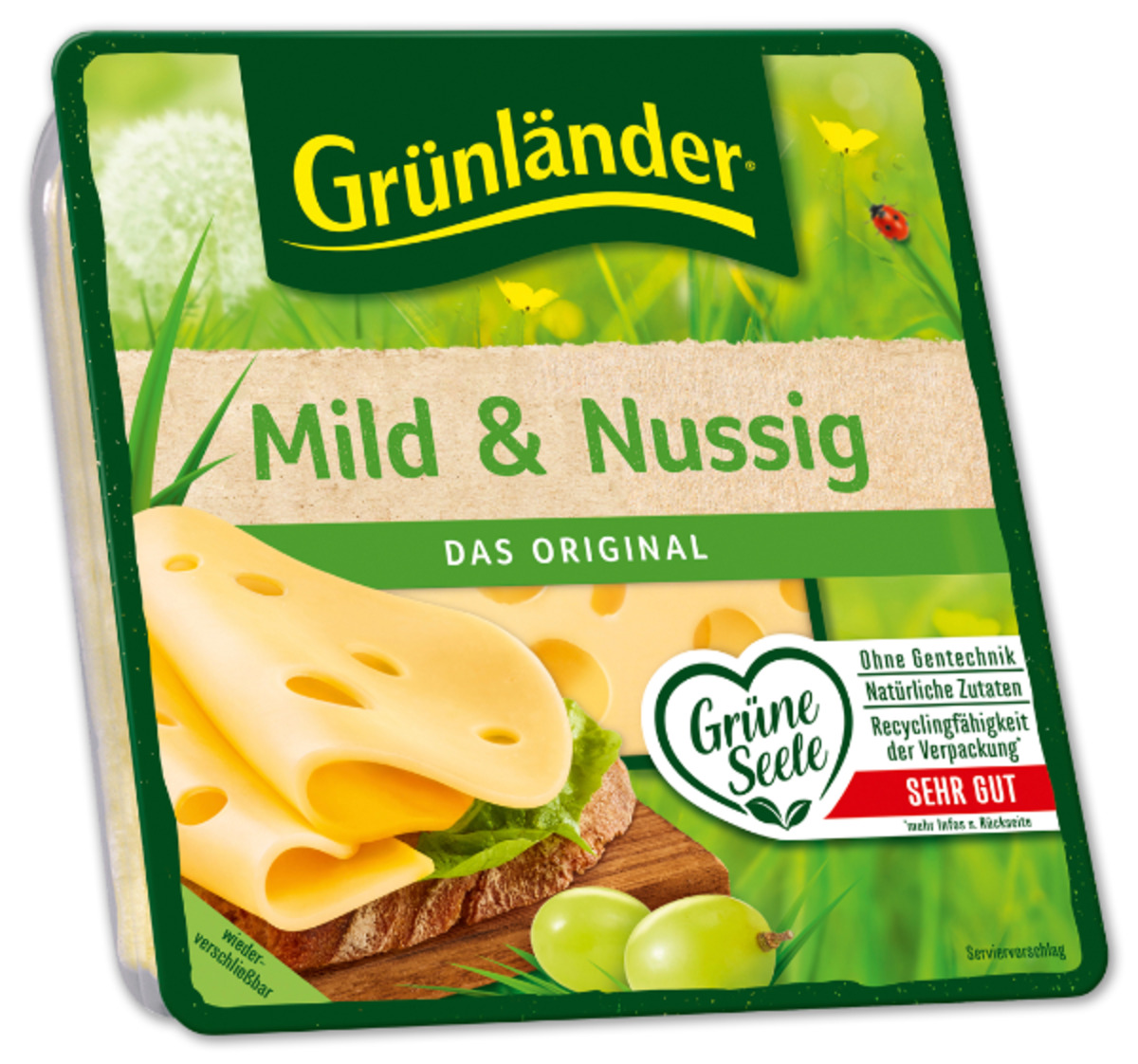 Bild 1 von GRÜNLÄNDER Käsescheiben