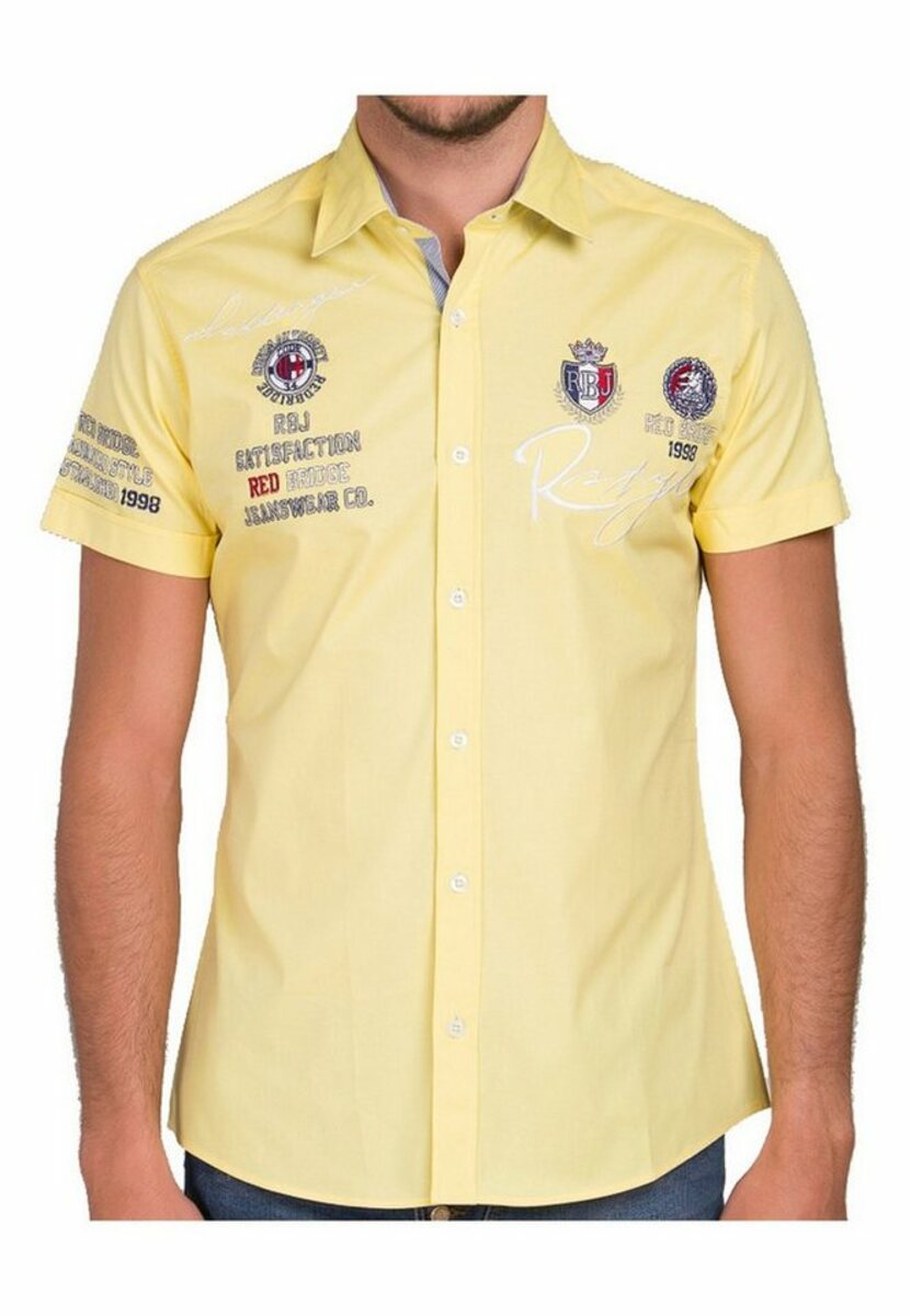 Bild 1 von RedBridge Kurzarmhemd Irvine im Slim Fit-Schnitt mit Stickerei