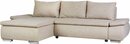 Bild 1 von Home affaire Ecksofa Acra, mit Bettfunktion und Bettkasten, in Mattenoptik, Beige