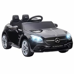 AIYAPLAY 12 V Kinder Elektroauto, Kinderfahrzeug, Kinderauto mit LED, Schwarz