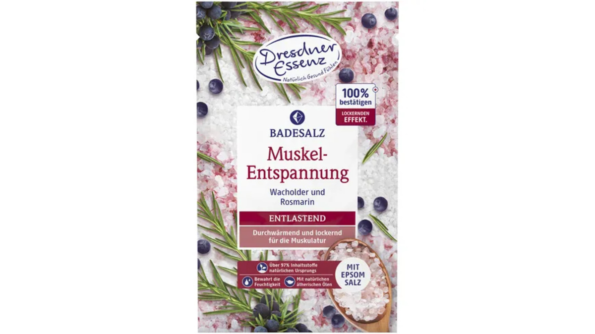 Bild 1 von Dresdner Essenz Badesalz Muskel Entspannung