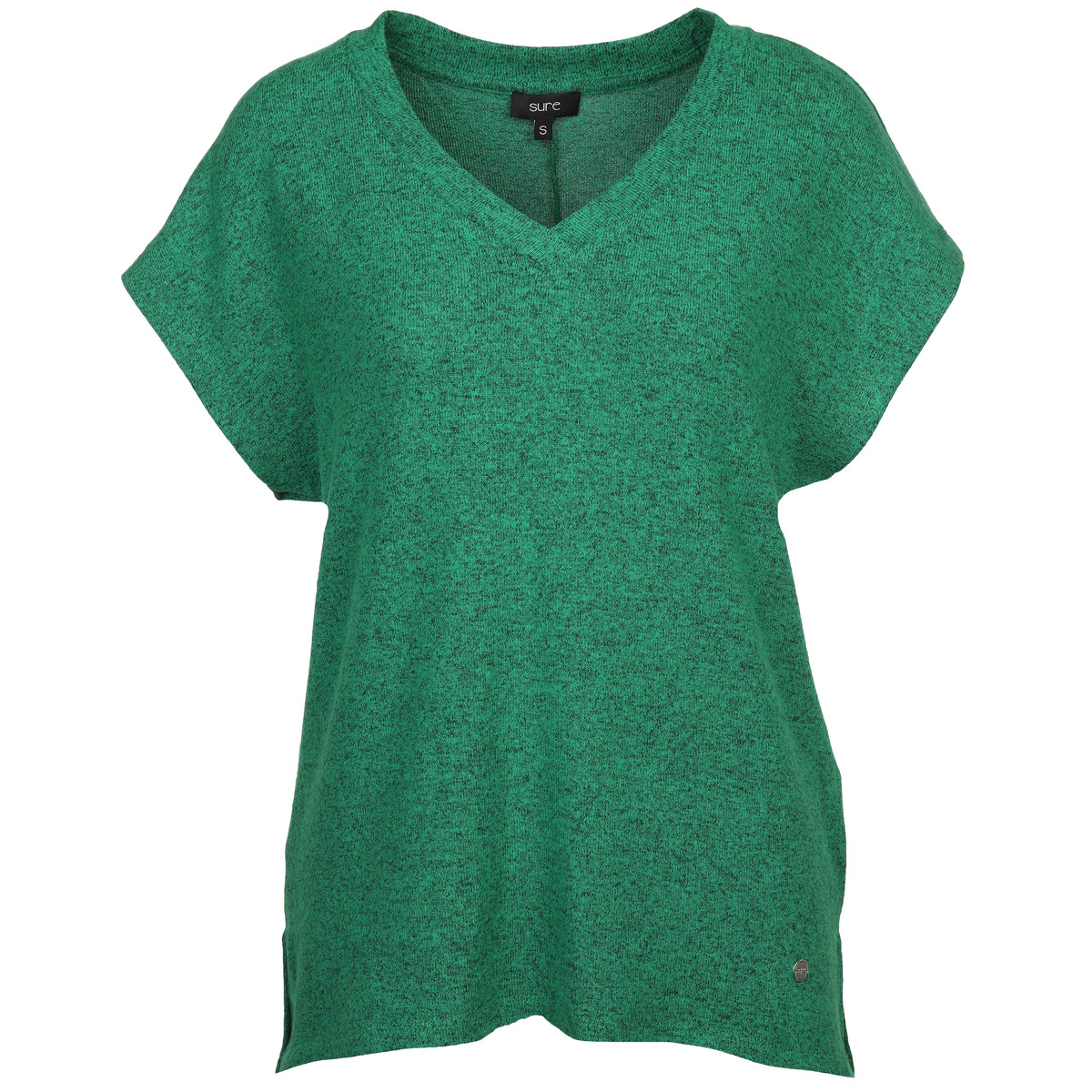 Bild 1 von Damen Flauschpullunder mit V-Ausschnitt
                 
                                                        Grün