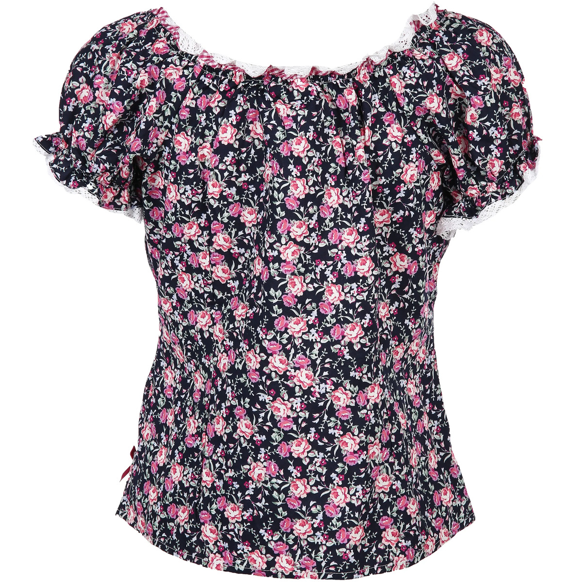 Bild 2 von Damen Trachtenbluse im Blümchen Print
                 
                                                        Lila