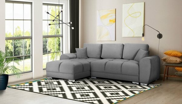 Bild 1 von INOSIGN Ecksofa Azzuro, incl. Bettfunktion und Bettkasten, Grau