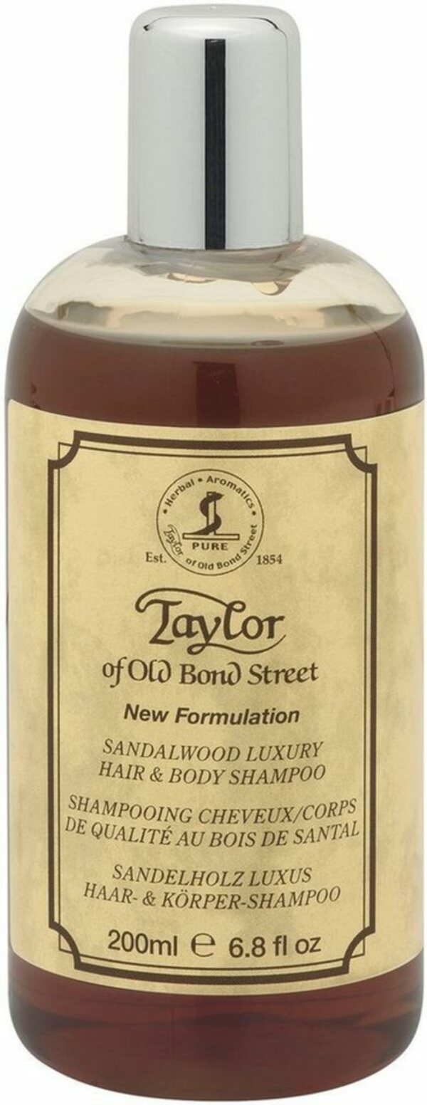 Bild 1 von Taylor of Old Bond Street Duschgel Dusch-/Badegel und Shampoo Sandelholz, 200 ml