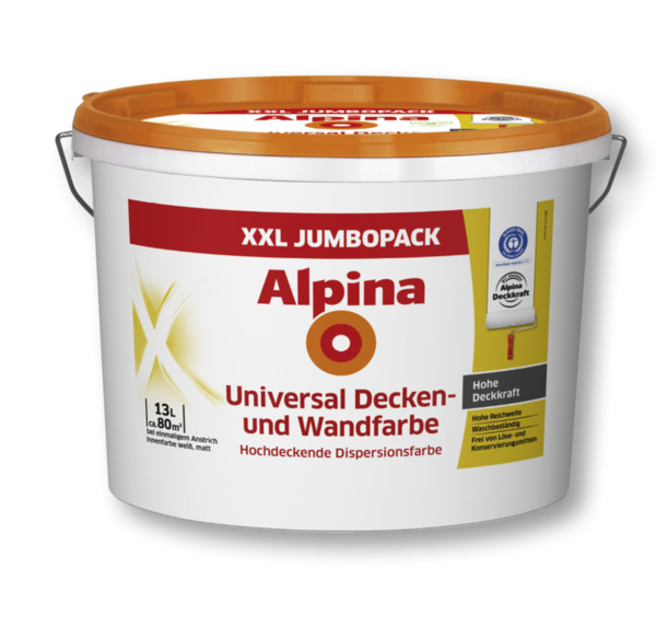 Bild 1 von Alpina Universal Decken- und Wandfarbe