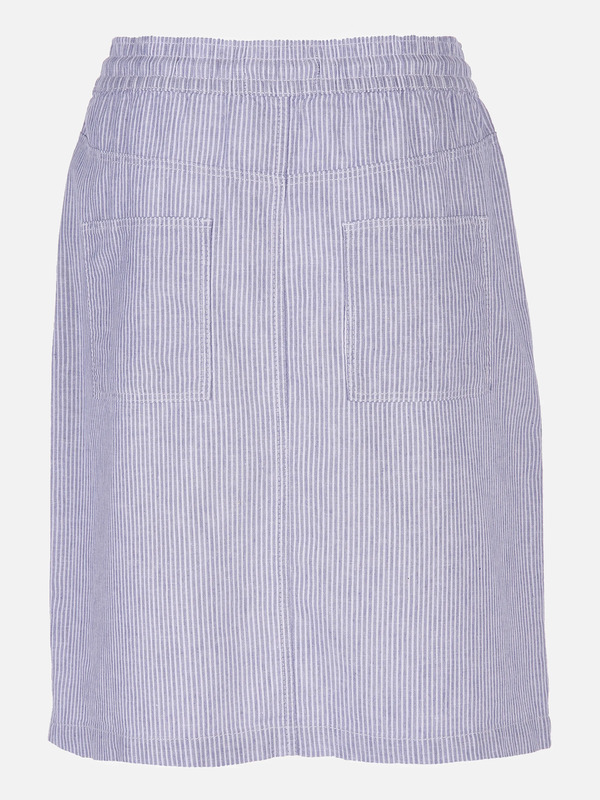 Bild 2 von Damen Leinenrock im Streifenlook
                 
                                                        Blau