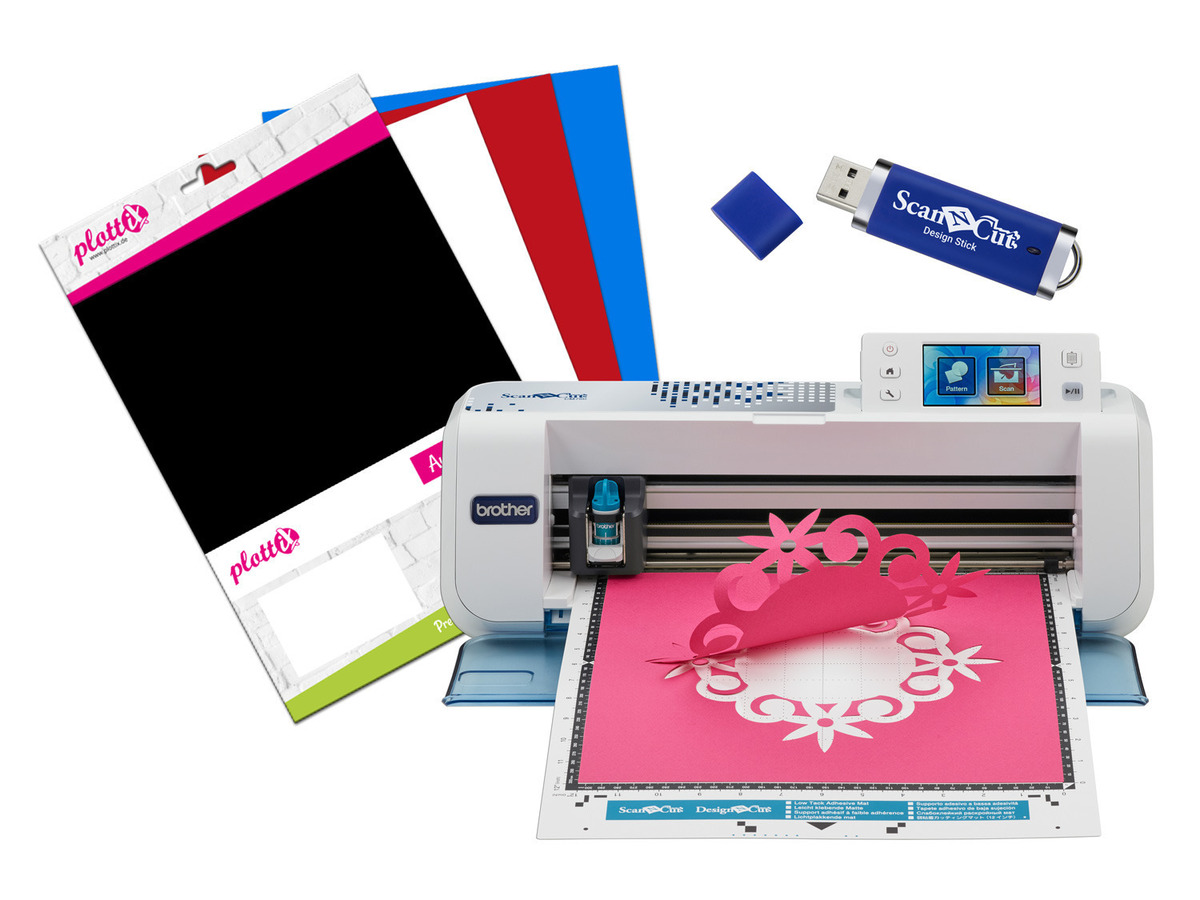 Bild 1 von brother ScanNCut »CM750« Hobbyplotter inkl. USB Stick und Folien