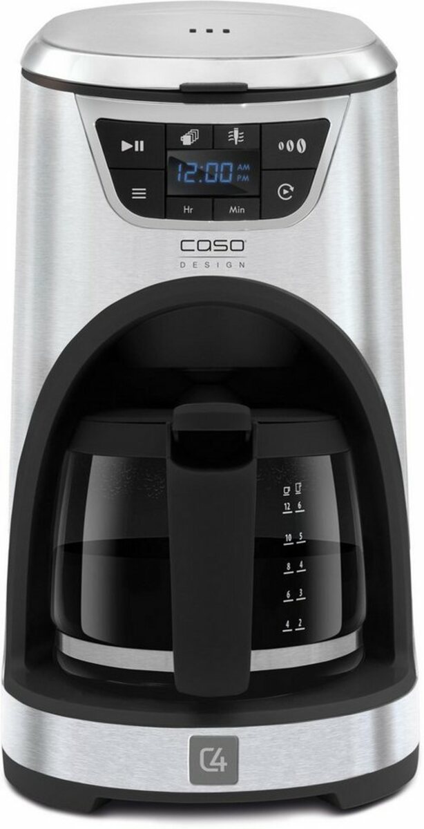 Bild 1 von Caso Filterkaffeemaschine CASO NOVEA C4, 1,5l Kaffeekanne, Permanentfilter 1x4
