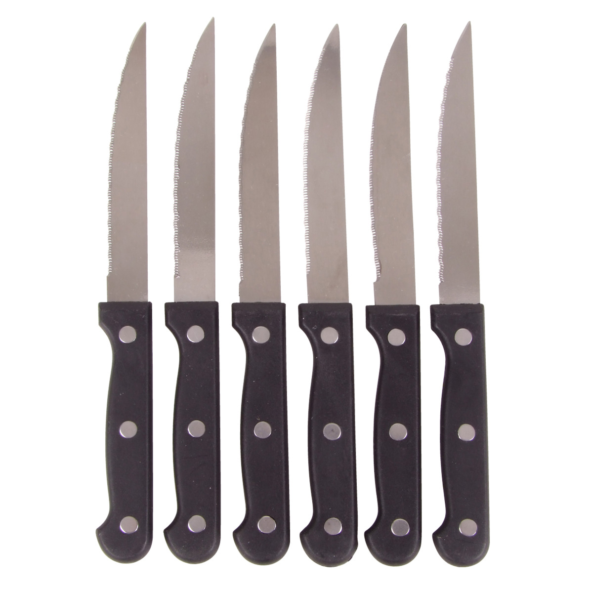 Bild 1 von Steakmesser 6er-Set Kunststoffgriffe