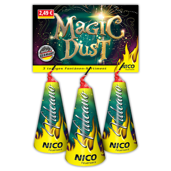 Bild 1 von Nico Feuerwerk Magic Dust 3-teilig