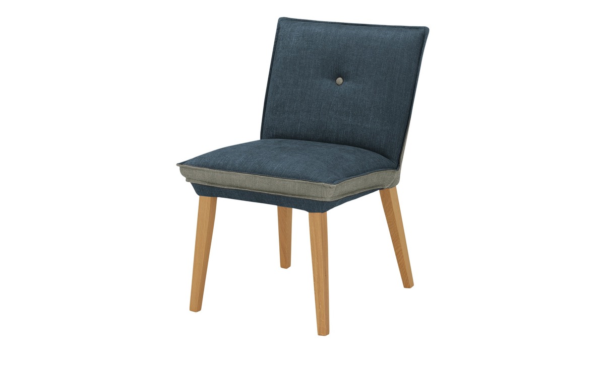 Bild 1 von Woodford Polsterstuhl  Sunna blau Maße (cm): B: 52 H: 87 T: 65 Stühle