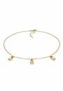Bild 1 von Elli Premium Collier Choker Mondstein Antik Vintage Look 925 Silber