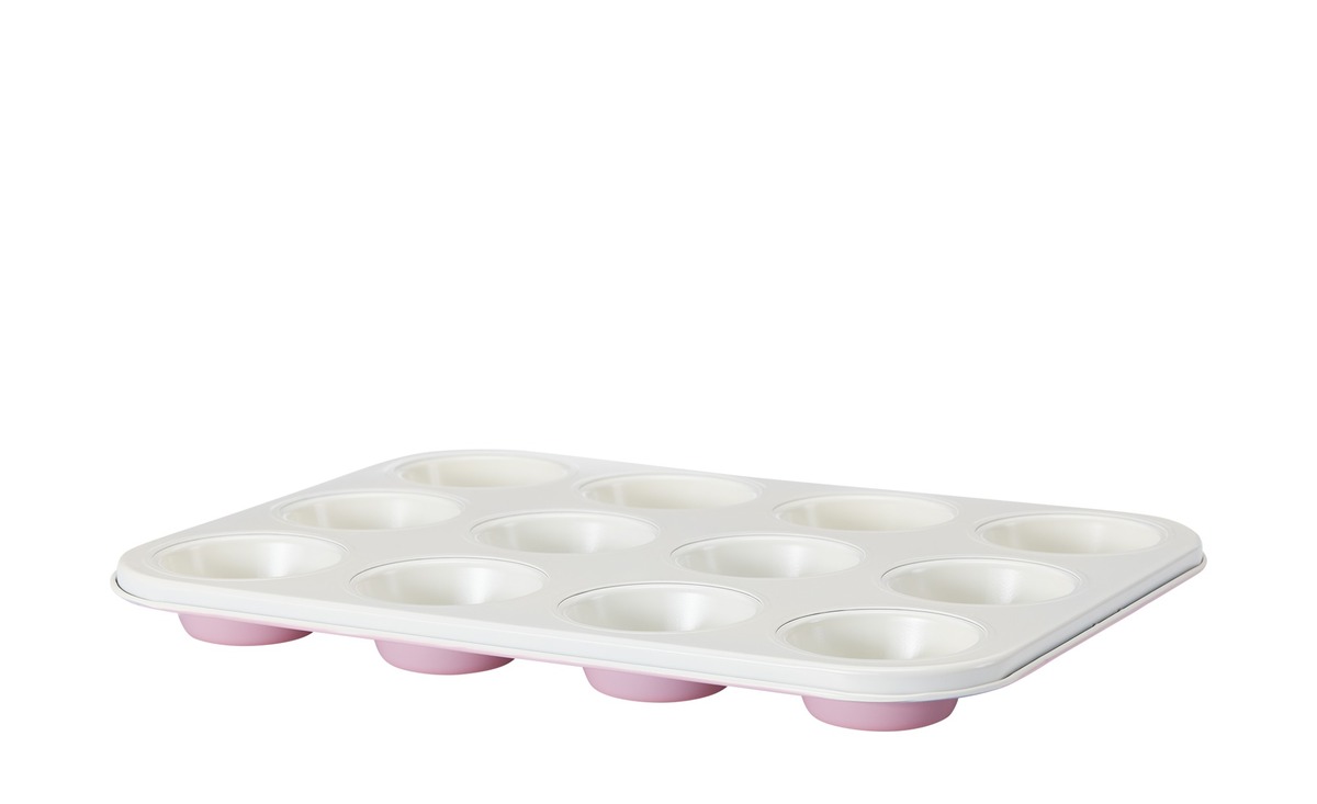 Bild 1 von for friends Muffinform rosa/pink Metall Maße (cm): B: 35 H: 26,4 T: 3 Backen & Zubehör