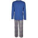 Bild 2 von Herren Pyjama mit Flanellhose
                 
                                                        Blau