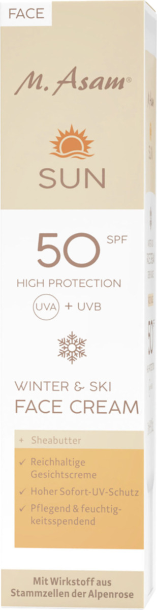 Bild 1 von M. Asam SUN Winter & Ski Face Cream LSF 50