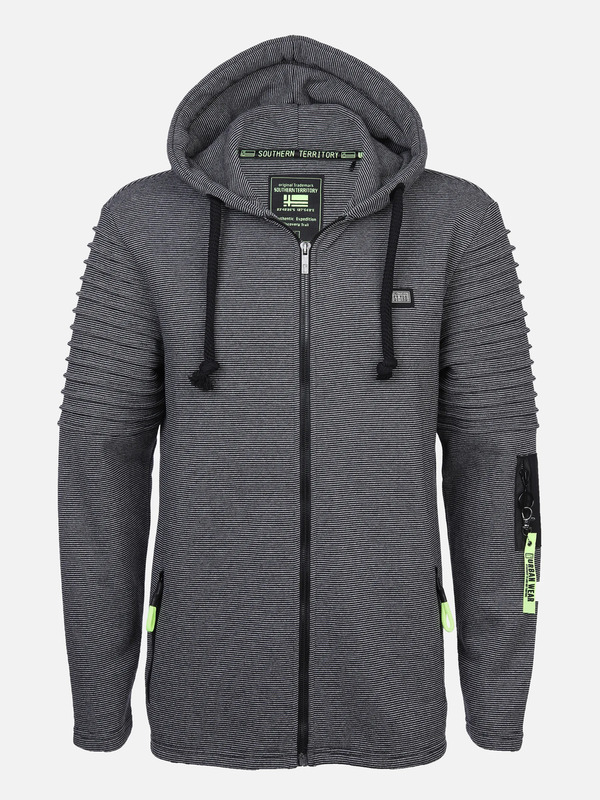 Bild 1 von Herren Sweatjacke mit Kapuze
                 
                                                        Grau