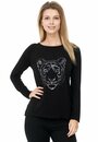 Bild 1 von Decay Langarmshirt Longsleeve mit Leoparden - Aufdruck und Leo Flecken