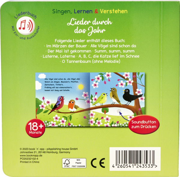 Bild 2 von IDEENWELT Soundbuch ,,Lieder durch das Jahr''