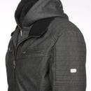 Bild 4 von Herren Bikerjacke 2in1 mit Kapuze
                 
                                                        Grau