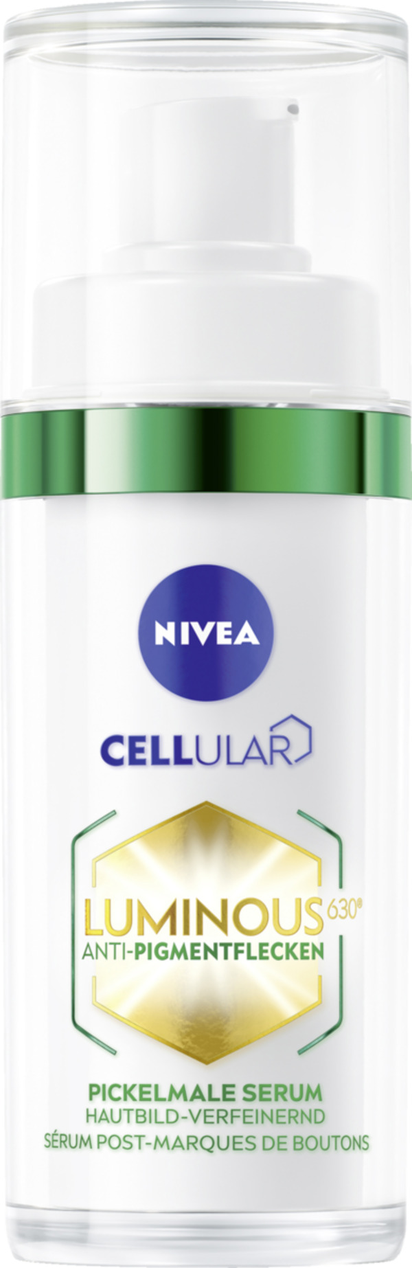 Bild 1 von NIVEA Cellular Luminous630 Anti-Pigmentflecken Pickelmale Serum