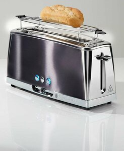RUSSELL HOBBS Toaster Luna Moonlight 23251-56, 1 langer Schlitz, für 2 Scheiben, 1420 W