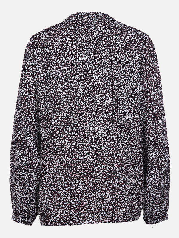 Bild 2 von Damen Bluse mit langem Arm und Minimalprint
                 
                                                        Weiß