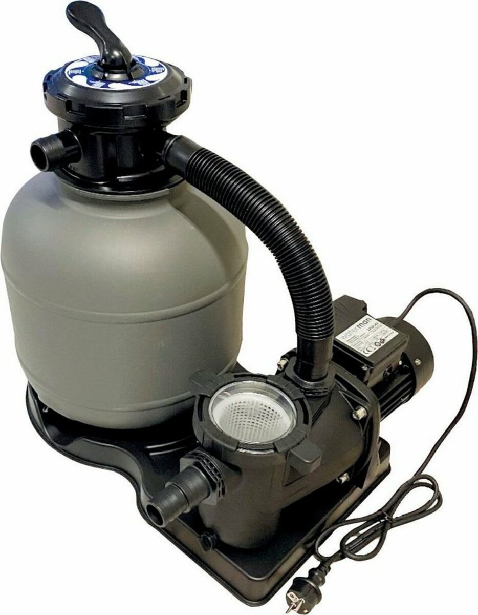 Bild 1 von KWAD Sandfilteranlage SH 6, Pumpenleistung maximal 10 m³/h, Filterleistung 6 m³/h