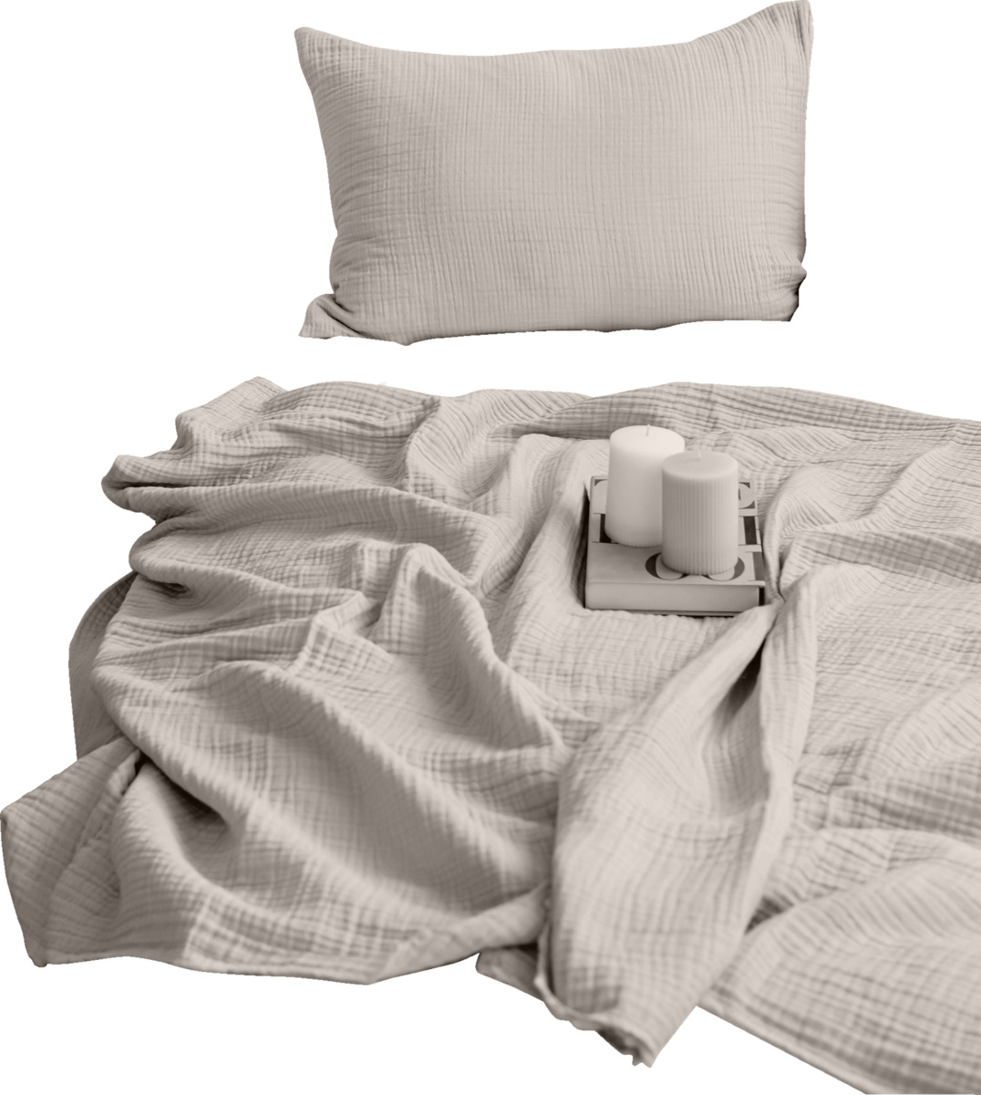 Bild 3 von IDEENWELT Musselin-Bettwäsche