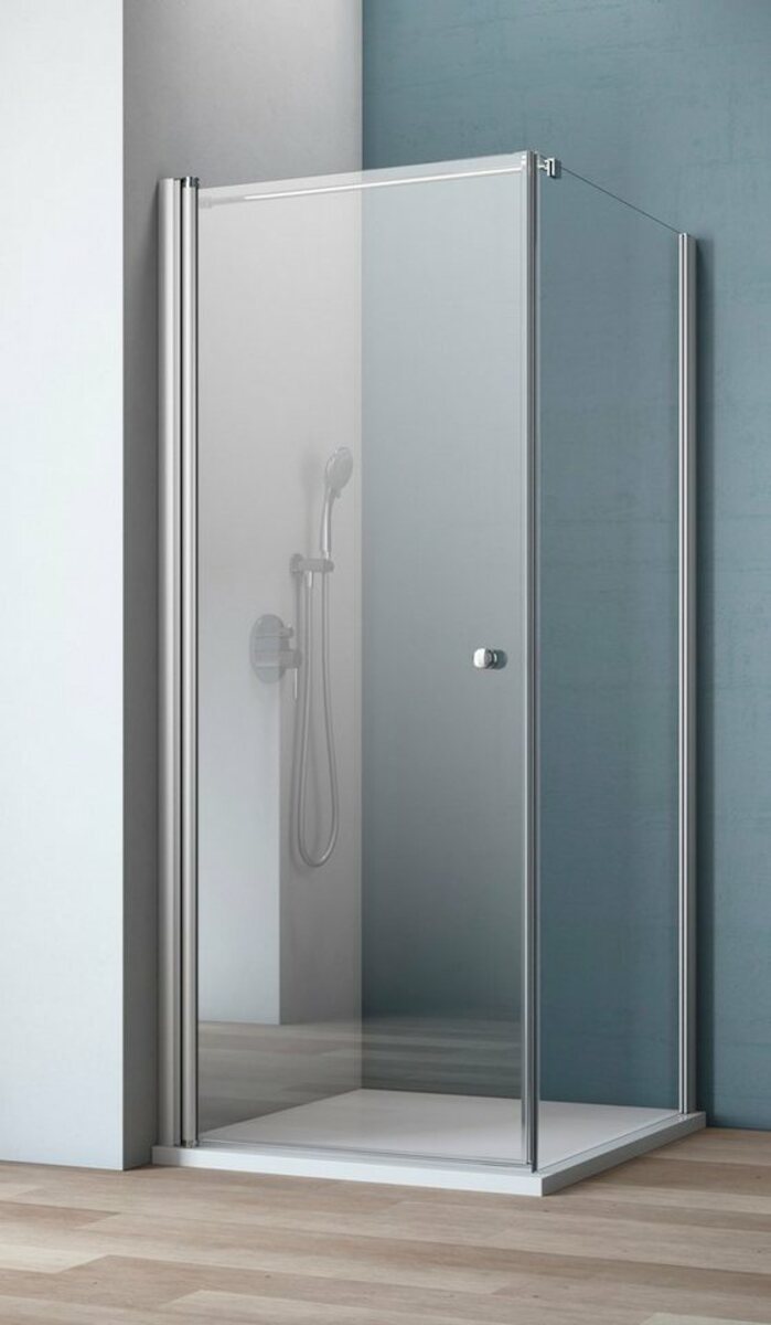 Bild 1 von maw by GEO Eckdusche AF100, BxT: 80x80 cm, Einscheibensicherheitsglas, mit Drehtür