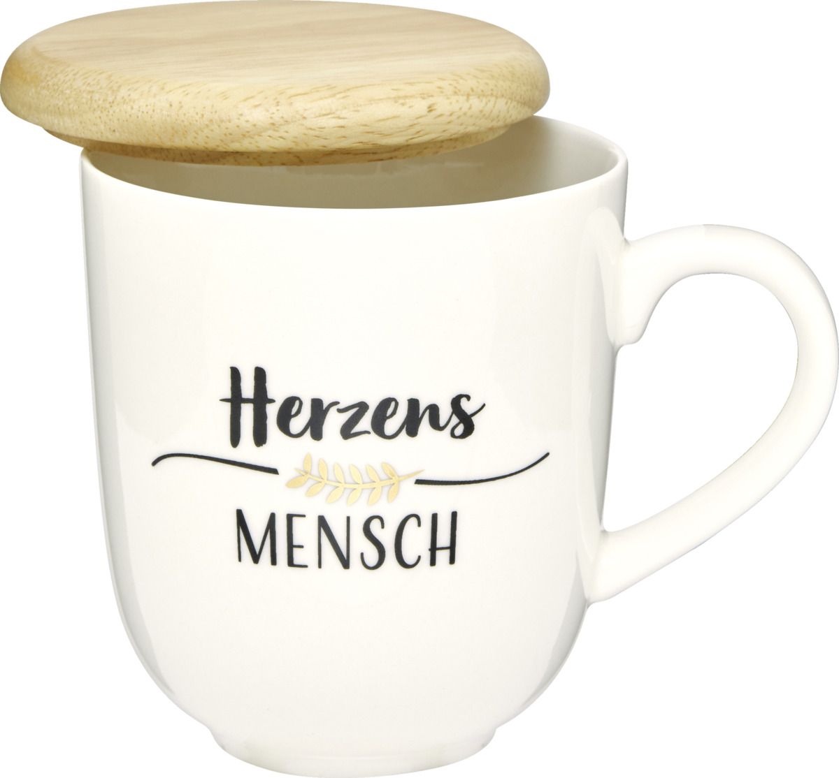 IDEENWELT Geschenktasse mit Untersetzer ,,Herzensmensch'' von ROSSMANN ...
